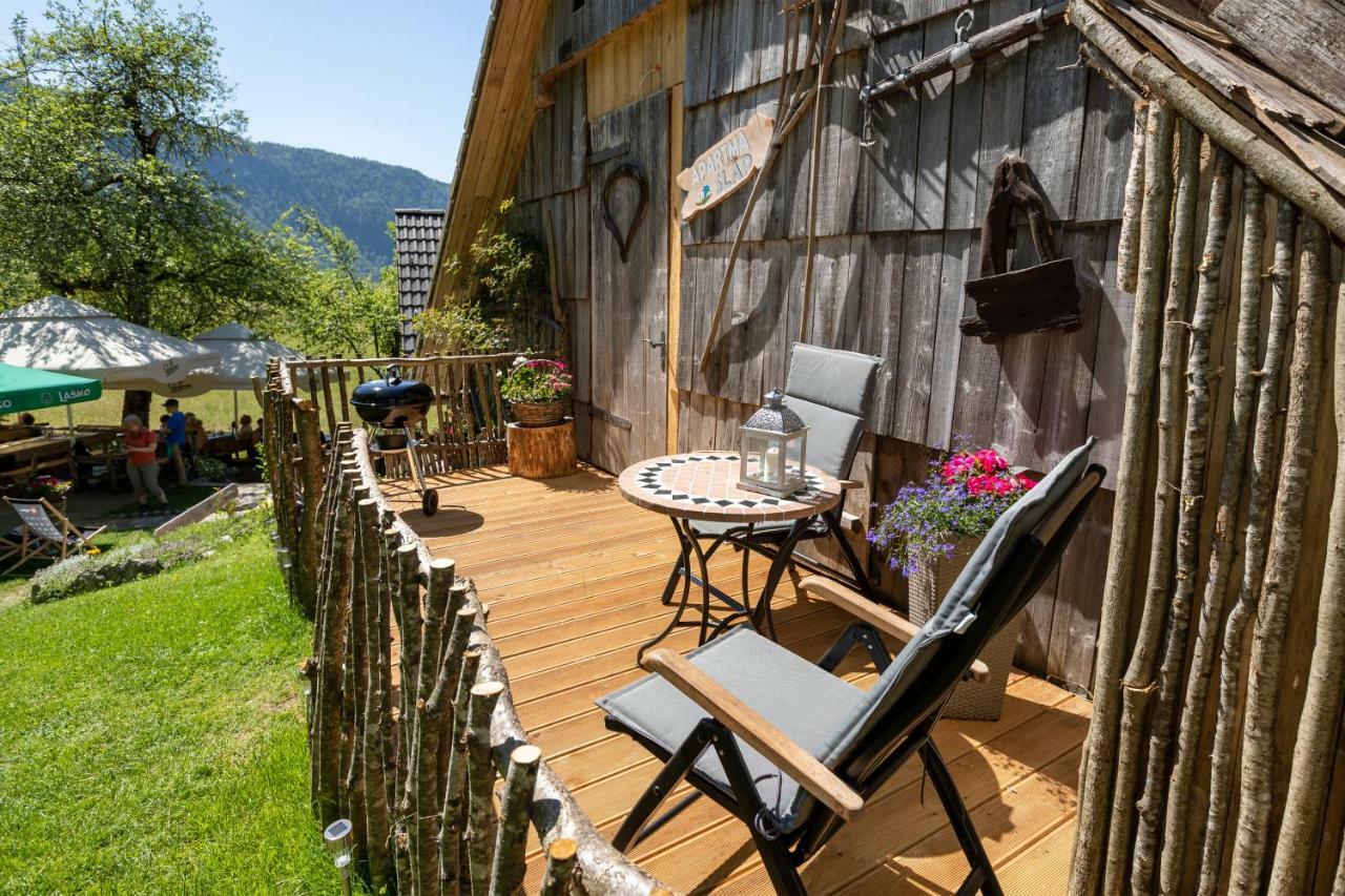 Apartma Waterfall Slap Bohinj Eksteriør bilde