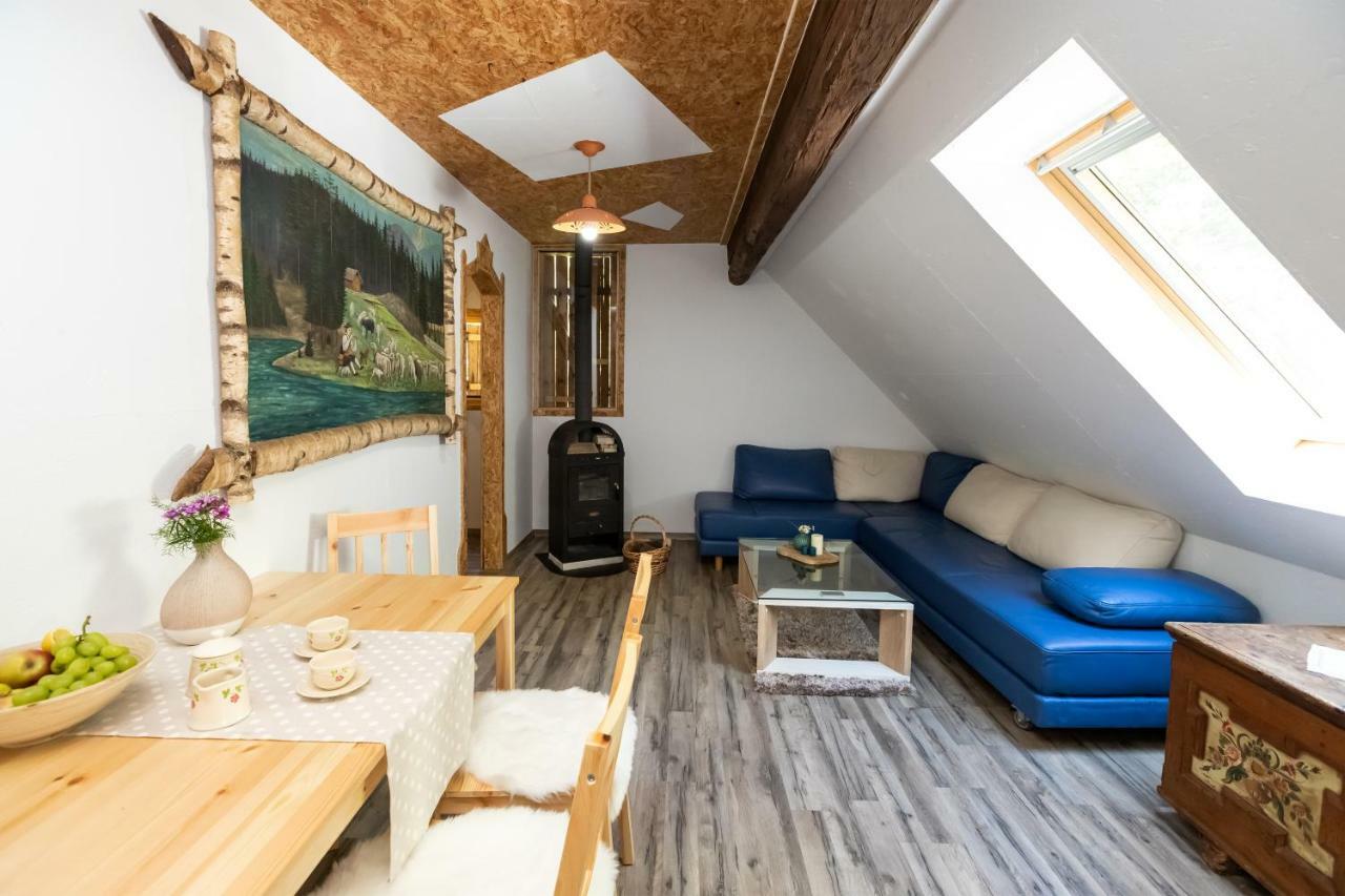 Apartma Waterfall Slap Bohinj Eksteriør bilde